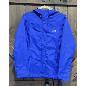 The North Face‎ Blue Hooded Jacket Full Zip HyVent Women's Size XS